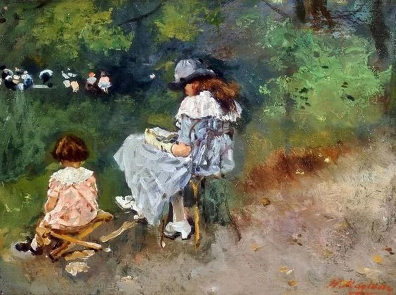 Lettura nel parco